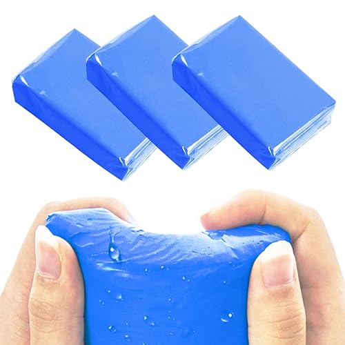 Ruibapa Blue Car Clay Bar 100g 3PCS Auto Detailing Magic Clay Bar for Car Washing Cleaner P-033