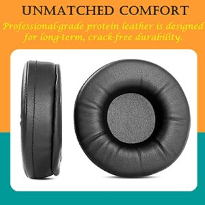 TaiZiChangQin Ear Pads Cushion Memory Foam Replacement Compatible with Beyerdynamic Custom One Pro Plus Headphone (Protein Leather Earpads)