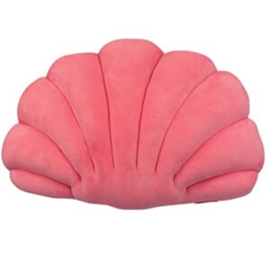 fay bless seashell throw pillows for couch,outdoor sea shell bed pillows decorative for patio furniture sea princess (pink, s)