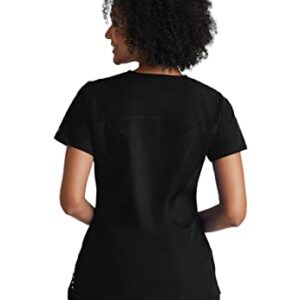 BARCO One BOT142 Women's Uplift Scrub Top Black 2XL