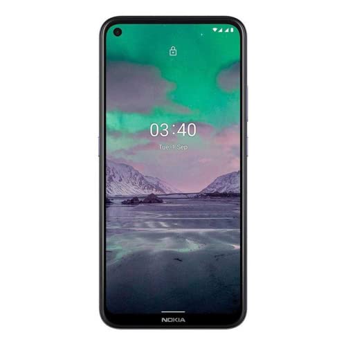 Nokia 3.4 | Android 10 | Unlocked Smartphone | 2-Day Battery | US Version | 4G LTE | 3/64GB | 6.39-Inch Screen | Triple Camera | Dusk/Purple