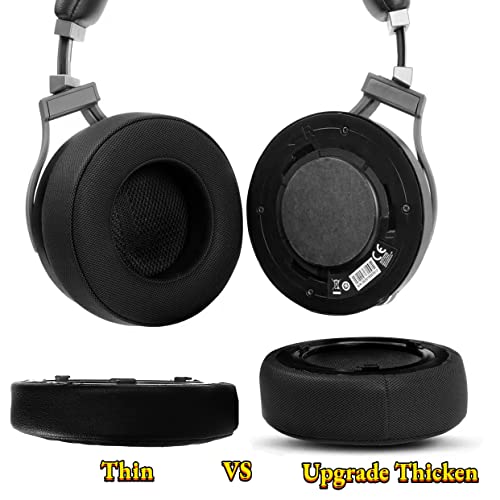 YunYiYi Thicken Upgrade Virtuoso RGB SE Ear Cushions Replacement Compatible with Corsair Virtuoso RGB Wireless SE /Virtuoso XT Gaming Headset Protein Leather Replacement Earpads Parts