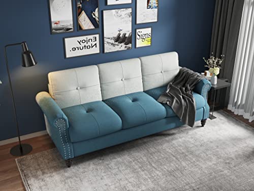 Meeyar Couches for Living Room,83'' Width Comfy Sofa 3 Seater Sofa for Living Room 3 Seater Comfy Couch Room Couch