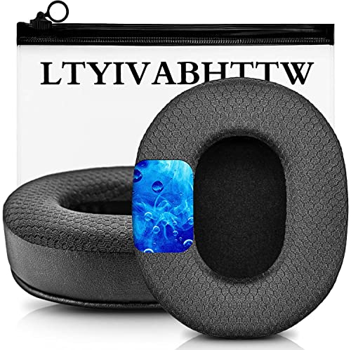 Arctis Pro Cooling Gel Earpads - Compatible with Arctis Pro Wireless, Arctis 7, Arctis5, Arctis3, Arctis1, Arctis 9X Headset, Arctis Series Hybrid Fabric Cooling Gel Replacement Cushion (Cooling Mesh)