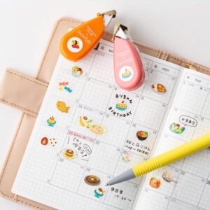 Hobonichi Techo Accessories Plus x Hobonichi: Deco Rush - What shall I snack on?