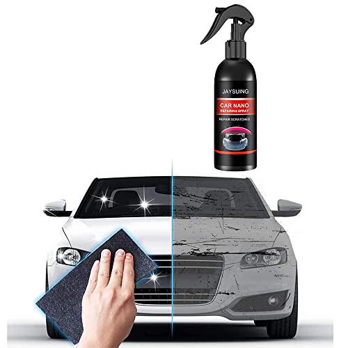 Car Scratch Repair Nano Spray, Car Nano Repairing Spray, Fast Repairing Scratch Spray for All Car Body, Polishing Nanocoating Agent-Car Nano Scratch Removal Spray (120ml)