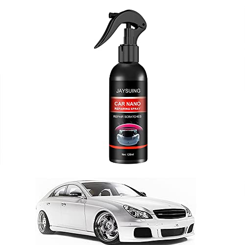 Car Scratch Repair Nano Spray, Car Nano Repairing Spray, Fast Repairing Scratch Spray for All Car Body, Polishing Nanocoating Agent-Car Nano Scratch Removal Spray (120ml)