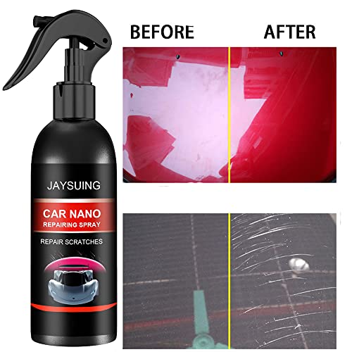 Car Scratch Repair Nano Spray, Car Nano Repairing Spray, Fast Repairing Scratch Spray for All Car Body, Polishing Nanocoating Agent-Car Nano Scratch Removal Spray (120ml)