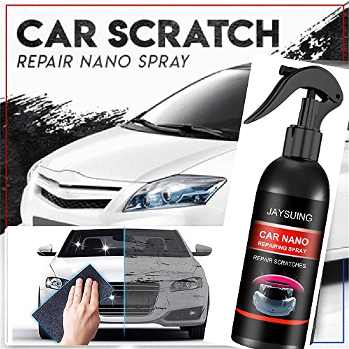 Car Scratch Repair Nano Spray, Car Nano Repairing Spray, Fast Repairing Scratch Spray for All Car Body, Polishing Nanocoating Agent-Car Nano Scratch Removal Spray (120ml)