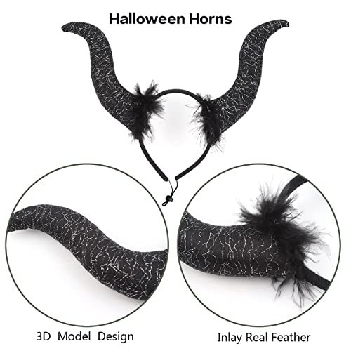 2 Pcs Pet Halloween Costume Cat Dog Cosplay Vampire Cape Devil Horns Hat Holiday Clothes for Cat Puppy Dog Halloween Party Pet Cosplay