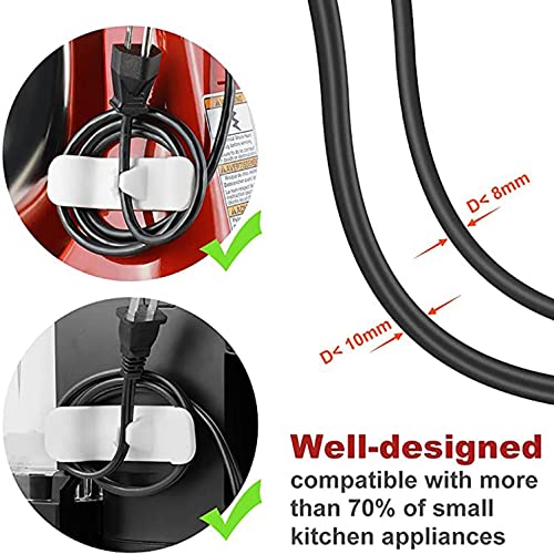 Cord Organizer for Home Kitchen Appliances 1PC, Aid Wire Storage and Rope Organizer, Space-Saving Kitchen Fixing Clip