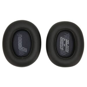earpad for jbl live 650btnc, headphone ear pads replacement noise reduction soft ear cushions for jbl live 650btnc(black)
