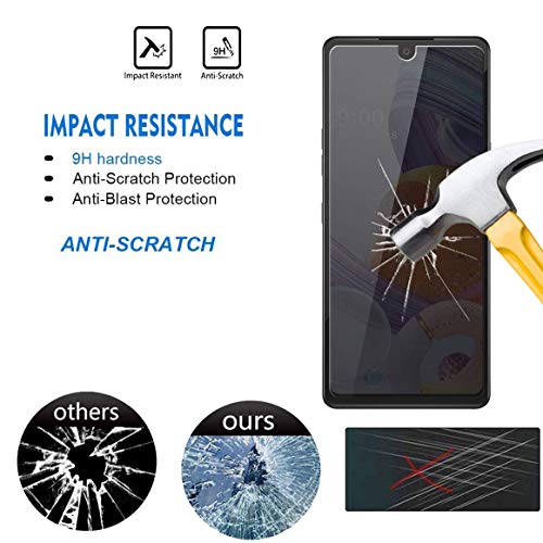 GLBLAUCK [2 Pack] Privacy Screen Protector for Samsung Galaxy S10, Anti-Spy 3D Curve Edge 9H Hardness Tempered Glass Screen Protectors for Samsung Galaxy S10 6.1 inch