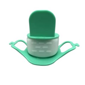 Endure Disposable Medical Bite Block with Teeth Protector for Airway Management & Endoscopy, 5 Pack of Bite Block Green Color with Strap