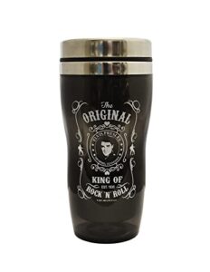 midsouth products elvis presley steel insulated travel mug 16 oz - mid-south, multicolor