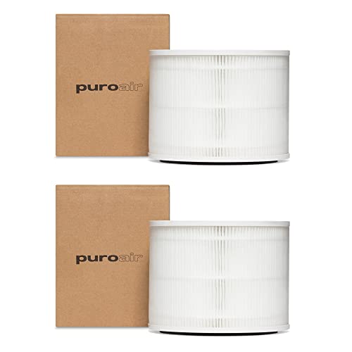 2-Pack of Genuine PuroAir 240 Replacement Filter HEPA 14 Medical-Grade - HEPA 14 Filter for PuroAir Purifier - Captures 99.99% of Pet Dander, Smoke, Pollen, Allergens, Dust, Mold, Odors (2 PACK)