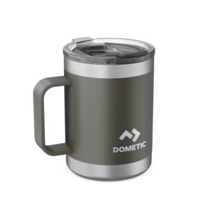 dometic 16 oz double-wall, vacuum insulated, stainless steel thermo mug with sip through lid, ore