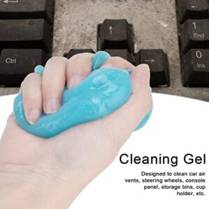 plplaaoo Keyboard Cleaner, 2 Bag Cleaning Gel for Car,Car Cleaning Gel Universal Dust Cleaner,for Dust Cleaning,Car Vents,Cameras,Laptops,PC,Home Office Accessories