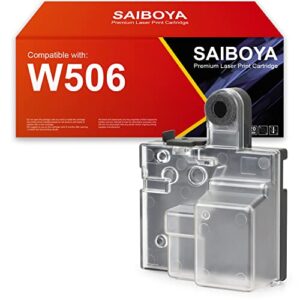 saiboya clt-w506 w506 waste toner (su437a) compatible for samsung clt w506 clp-680nd, clx-6260fd, clx-6260fw, clp 680nd, clx 6260fd, clx 6260fw printers