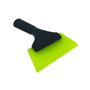 small squeegee window tint squeegee, silicone squeegee for car window, windshield, shower glass door, mirror with anti-slip handle (green)