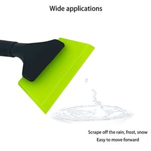 Small Squeegee Window Tint Squeegee, Silicone Squeegee for Car Window, Windshield, Shower Glass Door, Mirror with Anti-Slip Handle (Green)