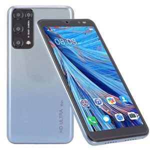 diyeeni for android 6 smartphone, 5.45in full screen cell phone 2gb ram 32gb rom, 5mp rear camera mobile phone, for mtk6799 quad core cpu, 2200mah battery, support expansion 128gb(gray)
