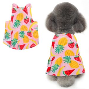 hawaiian shirt for dog - dog hawaiian shirt, dog hawaiian dress for small dogs, dog clothes for small dogs girl
