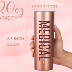 Onebttl Medical Assistant Gifts for Wowen, Gifts for Medical Assistant on Medical Assistant Week, Birthday and Christmas, 20oz Insulated Stainless Steel Tumbler - Medical Assistant