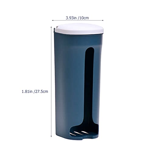 CALLARON Grocery Bag Holder Trash Bag Dispenser Plastic Garbage Bag Holders Plastic Waste Bag Saver Kitchen Trash Bag Dispenser Grocery Bags Wall Mount Storage 2pcs Pocket Protector Pocket Protector