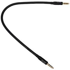 CNCESS CESS-248-1f Balanced 4.4mm Male to Male Patch Cable for DAC Headphone Amp (1 Foot)