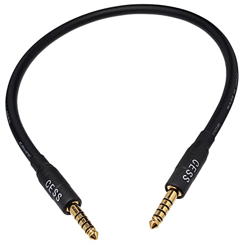 CNCESS CESS-248-1f Balanced 4.4mm Male to Male Patch Cable for DAC Headphone Amp (1 Foot)