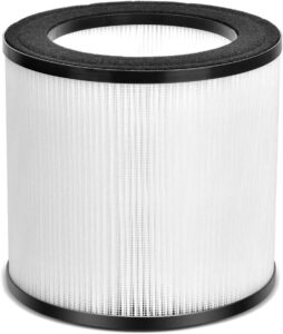hebotech care air purifier replacement filter for ap1211 | h13 hepa filter | three layer filtration for allergens, smoke, dust particles, pet dander, odors, white