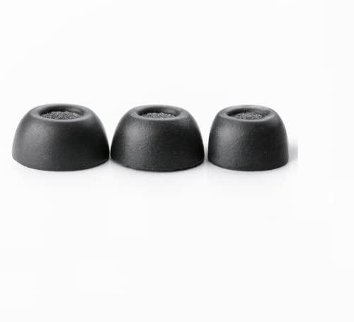 Comply Ear Tips for Google Pixel Buds Pro, Assorted, 3 Pair, Black