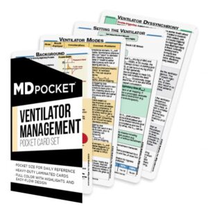 mdpocket® ventilator management card set