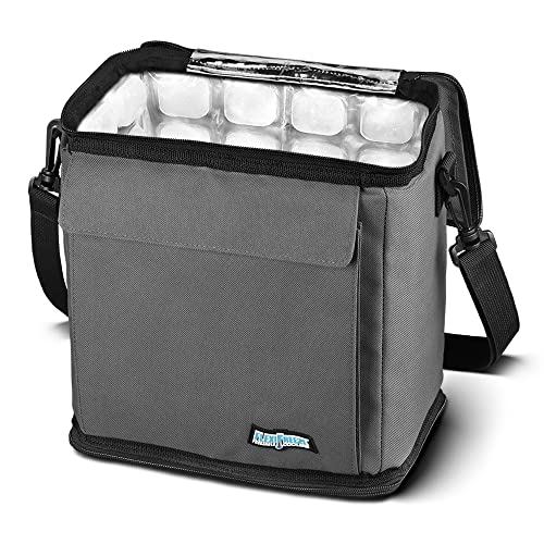 FlexiFreeze Freezable 12 Can Cooler (Charcoal)