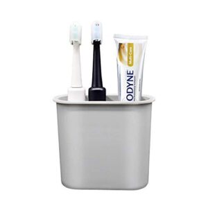 minalce toothbrush holder hole free wall mounted toothpaste remote control storage organizer for bathroom livingroom
