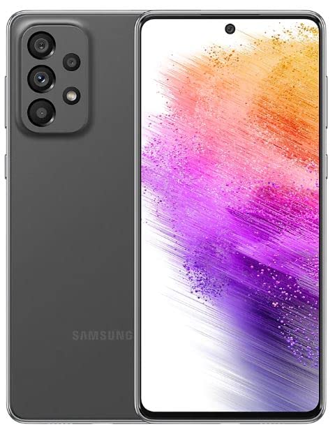 SAMSUNG Galaxy A73 5G Dual A736B 256GB 8GB RAM Factory Unlocked (GSM Only | No CDMA - not Compatible with Verizon/Sprint) – Awesome Grey