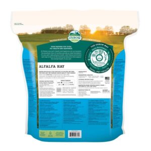 Oxbow Animal Health Alfalfa Hay - All Natural Hay for Young, Pregnant, or Nursing Small Pets - 40 oz.