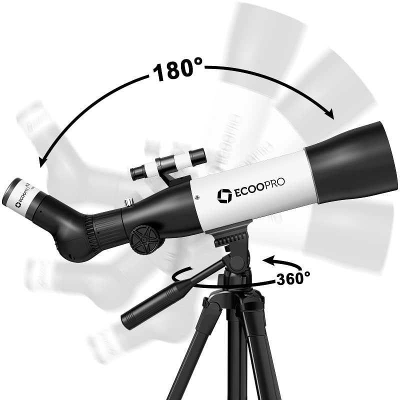 Telescopes for Adults Astronomy, Telescope for Kids, 70mm Aperture 500mm Focal Length Astronomical Refractor Telescope, Telescopes for Astronomy Beginners Adults with Phone Adapter & Finder Scope