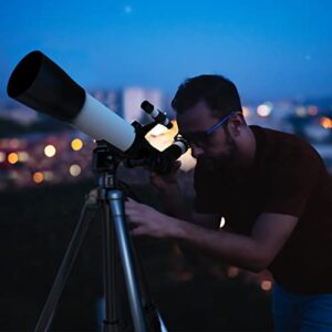 Telescopes for Adults Astronomy, Telescope for Kids, 70mm Aperture 500mm Focal Length Astronomical Refractor Telescope, Telescopes for Astronomy Beginners Adults with Phone Adapter & Finder Scope