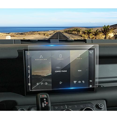 Coleya 2023 2024 Defender Screen Protector for L and Rover Defender 11.4-inch Touch Screen Pivi Pro Infotainment Display 9H Tempered Glass 2023 2024 Defender HD Transparent Protective Film