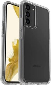 otterbox symmetry series case for samsung galaxy s22 plus (only) polycarbonate, thin profile, retail packaging - clear