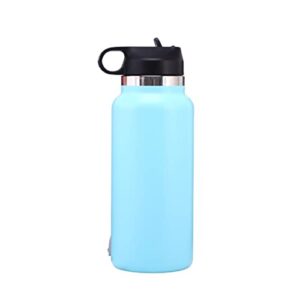 moumo stainless steel space pot thermos cup, portable handle cup, outdoor large-capacity sports water bottle