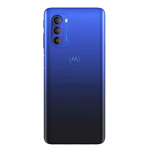 Motorola Moto G51 5G + 4G LTE 128GB + 4GB 6.8" 120 hz 50MP Triple Camera XT2171-1 (Not for Verizon At&t Cricket Boost CDMA) + (Fast Car Charger Bundle) (Winter Blue)