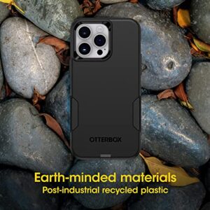 OtterBox iPhone 14 Pro Max (ONLY) Commuter Series Case - BLACK , slim & tough, pocket-friendly, with port protection