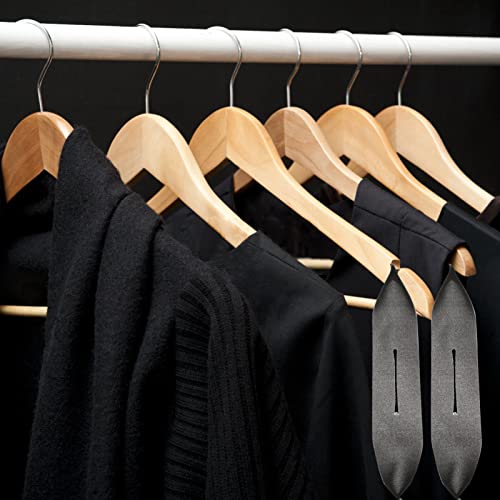 Milisten Hanger Sponge Cover 20pcs Hanger Grips Hanger Sponge Strips Foam Hanger Protection Strips Anti- Skid Hanger Covers Clothes Hanging Accessories Hangers Garment Protector