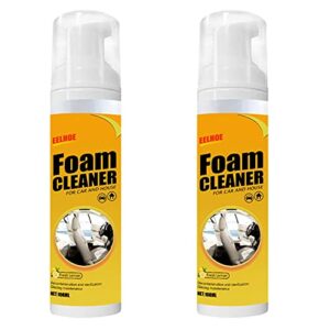 200ml foam cleaner for car and house lemon flavor,leather decontamination,strong decontamination cleaners spray,foam cleaner,powerful stain removal,multifunctional car foam cleaner spray for car,house