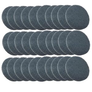 30pcs 3 inch scrubber pads headlight restoration kit vÉzaar scouring pad hook and loop car hub cleaning auto painting polishing sanding discs 600 to 800 grit