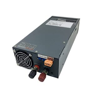 gixaa dc power supply variable 2000w ac-dc switching power supply adjustable dc voltage& current power supply led current stabilizer laboratory bench source with lcd display