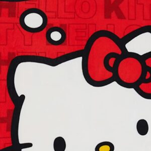 Northwest Hello Kitty Fleece Throw Blanket - Hello Kitty Plush Fleece Throw - Hello Kitty Throw Blanket (Hello Kitty)